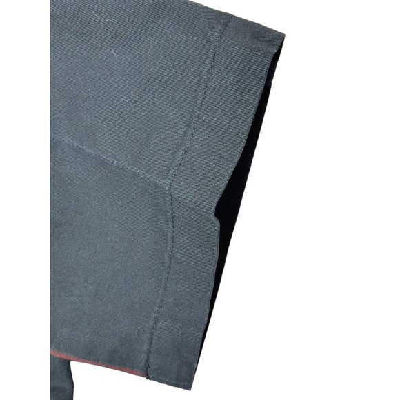 Dickies Custom Cargo Pants 30 x 32 Black with Painted Artwork Flames and Chains - Picture 9 of 16